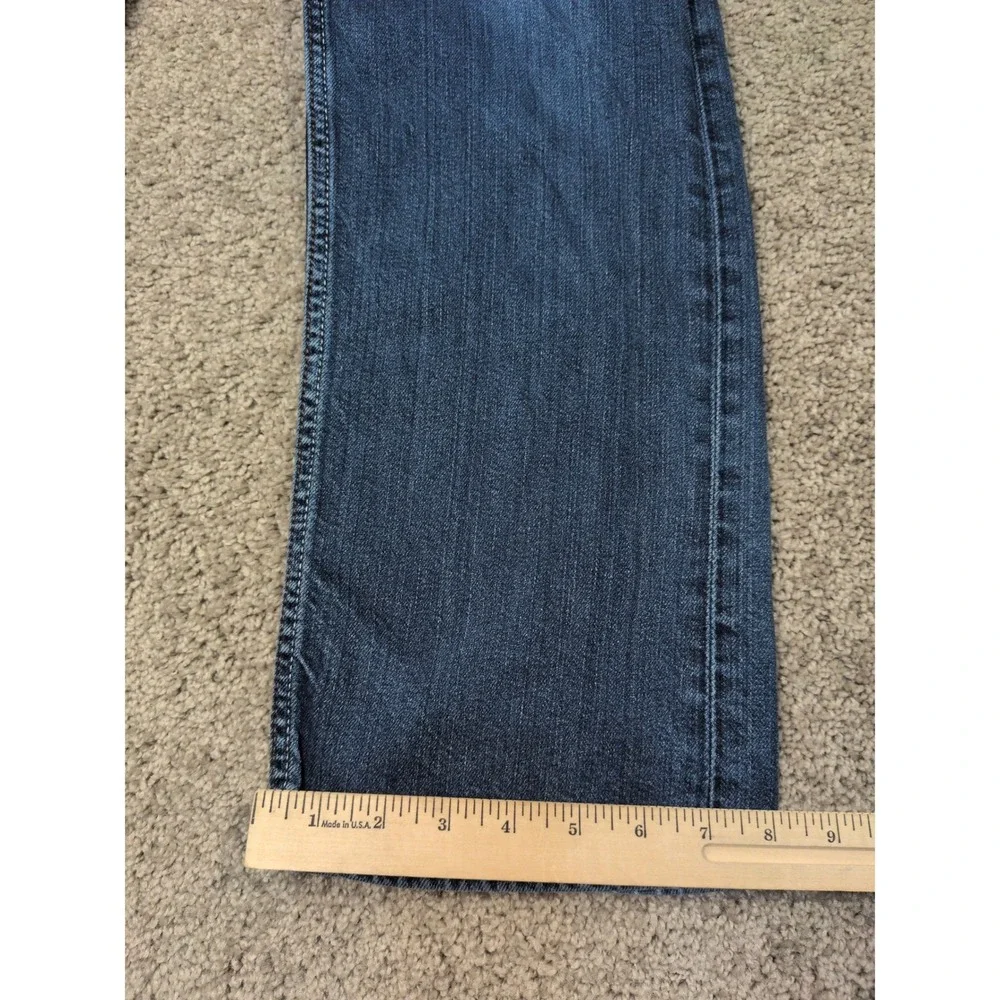 Banana Republic Vintage Straight Mens Jeans 34x32 Dark Wash Blue 100%‎ Cotton